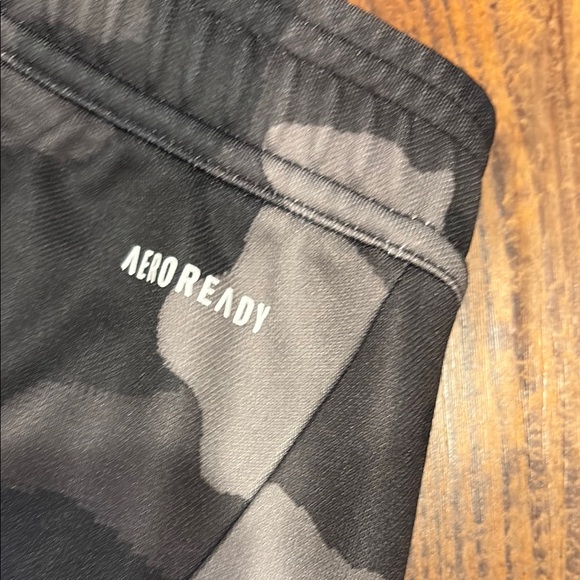 Adidas Black and Gray Sweatpants with Camo Design - Picture 4 of 7